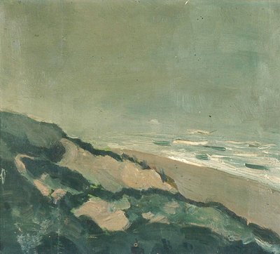 Dunes and Sea by Theo van Doesburg